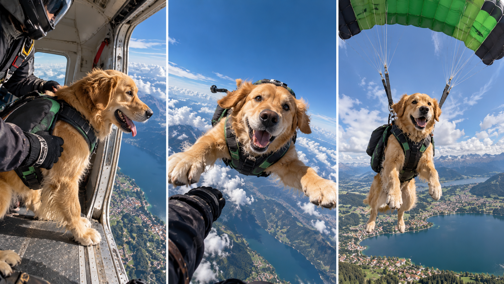Dog Skydiving Adventure Engine